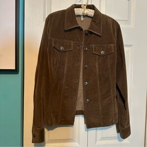 Rafaella Brown‎ Corduroy Jacket Size 12